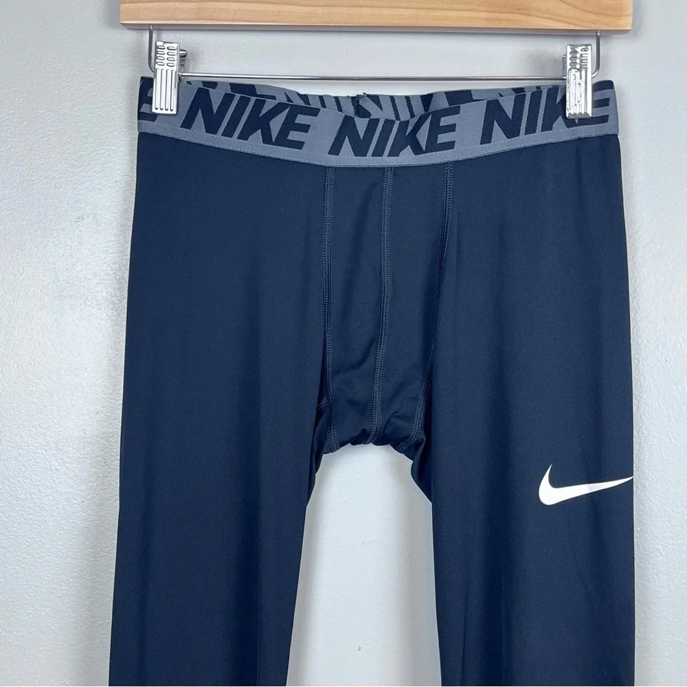 Nike Pro Boy's Dri-Fit Base Layer 3/4 Compression Training Tights Size XL Active